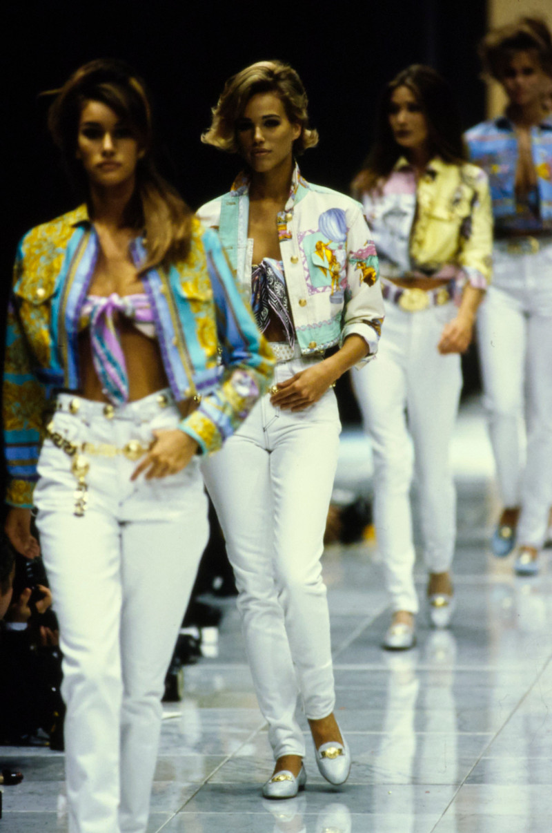 Versace fashion show for Spring/Summer 1992