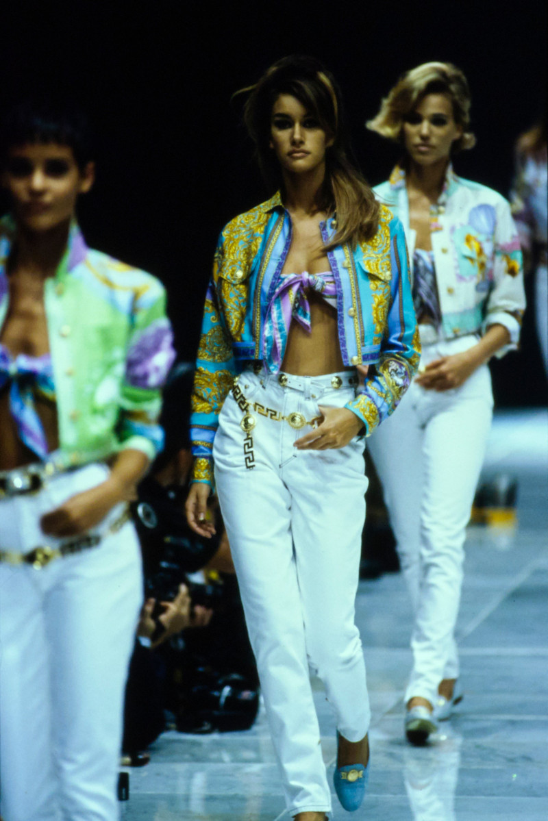 Versace fashion show for Spring/Summer 1992