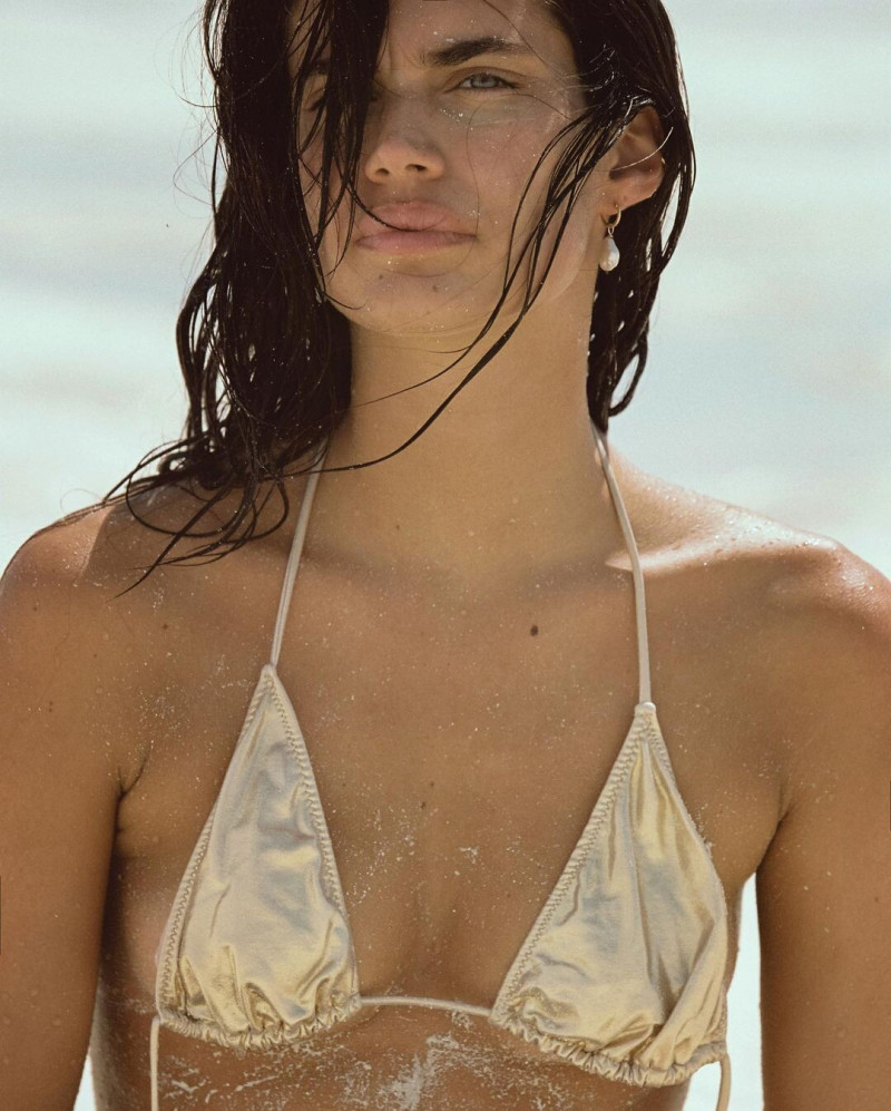 Sara Sampaio featured in  the Bikini Lovers lookbook for Spring/Summer 2023