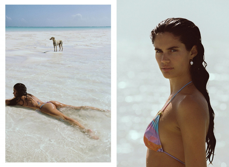 Sara Sampaio featured in  the Bikini Lovers lookbook for Spring/Summer 2023