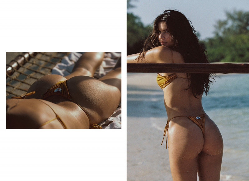 Sara Sampaio featured in  the Bikini Lovers lookbook for Spring/Summer 2023