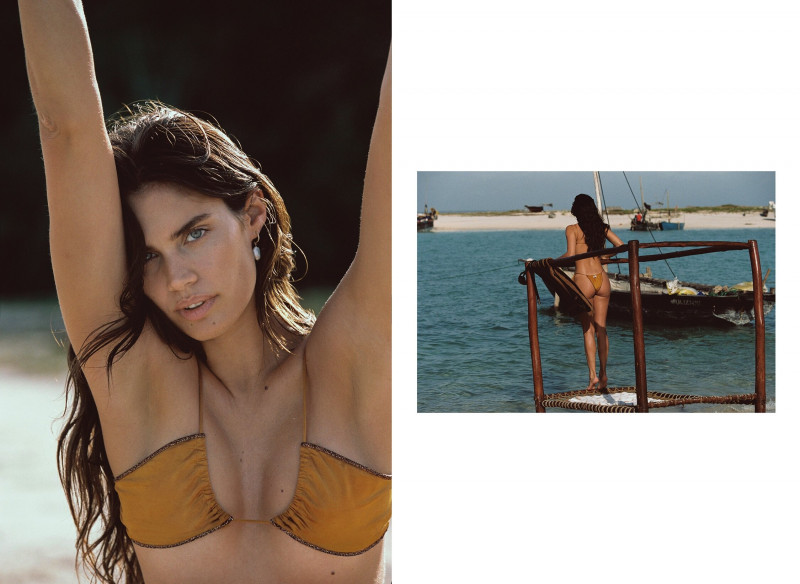 Sara Sampaio featured in  the Bikini Lovers lookbook for Spring/Summer 2023