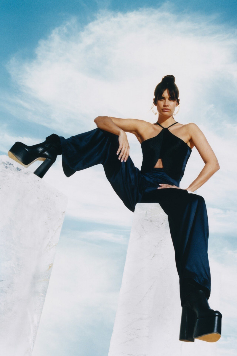 Sara Sampaio featured in  the Cult Gaia lookbook for Autumn/Winter 2022