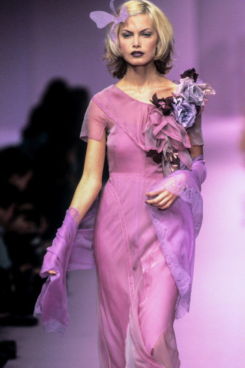 Gretha Cavazzoni featured in  the Lolita Lempicka fashion show for Spring/Summer 1997