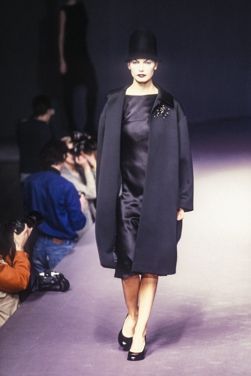 Gretha Cavazzoni featured in  the Guy Laroche fashion show for Autumn/Winter 1997