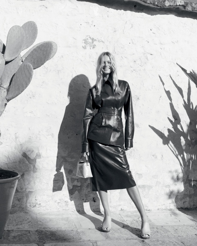 Anna Ewers featured in  the Tod\'s advertisement for Pre-Spring 2023