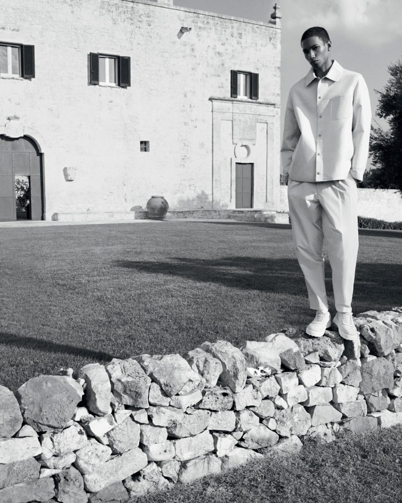 Joshua Seth featured in  the Tod\'s advertisement for Pre-Spring 2023