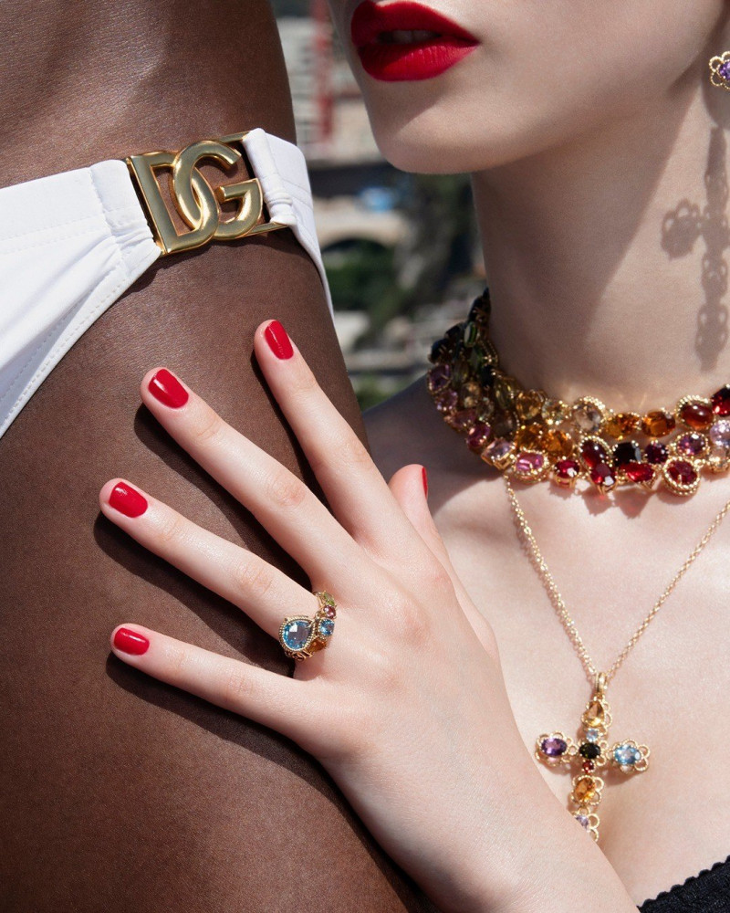 Dolce & Gabbana Jewellery DGRainbow advertisement for Spring/Summer 2023
