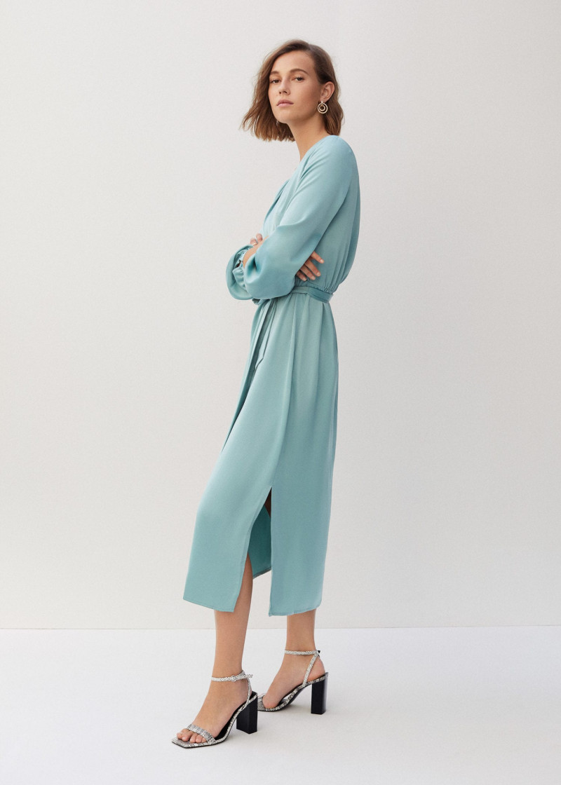 Mali Koopman featured in  the Mango Summery Fete lookbook for Summer 2019