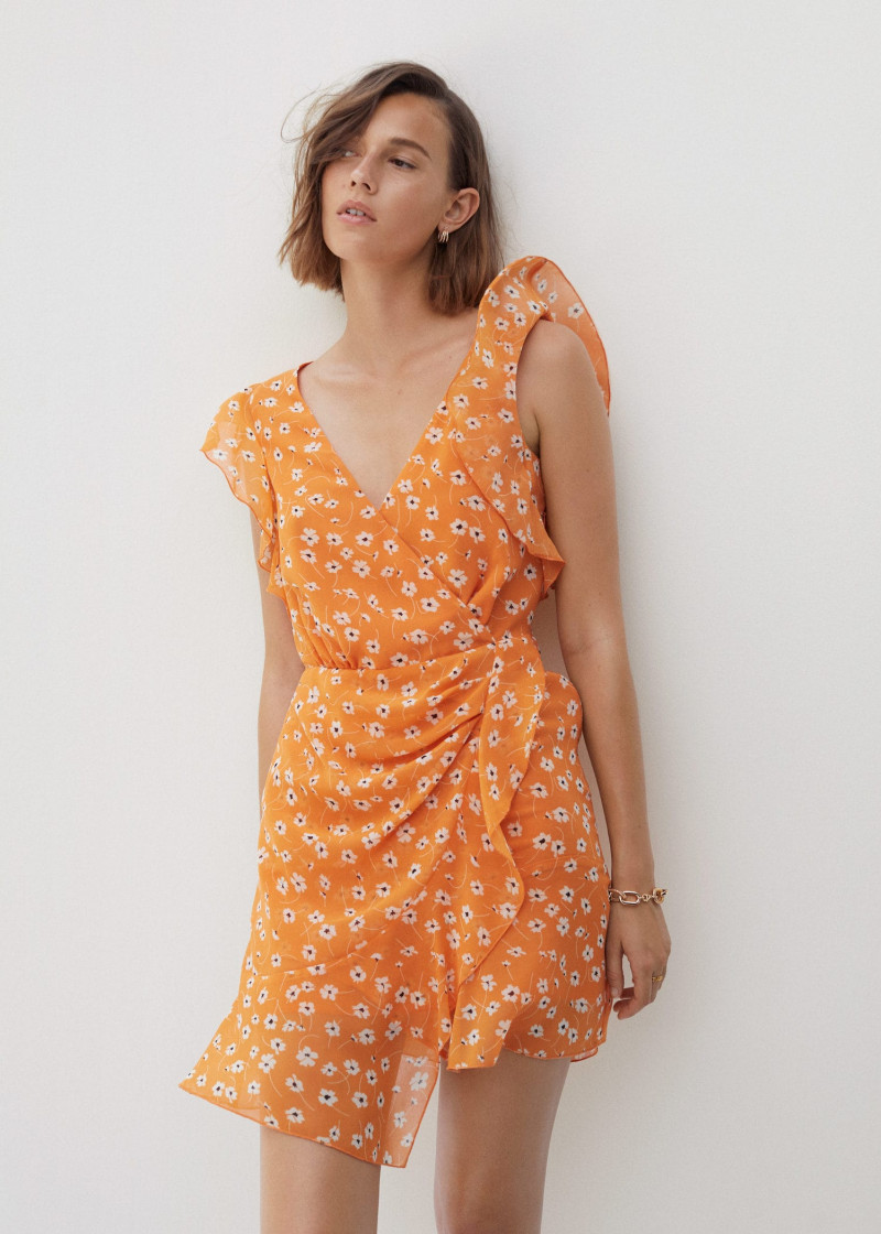 Mali Koopman featured in  the Mango Summery Fete lookbook for Summer 2019