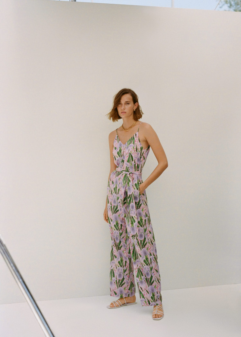 Mali Koopman featured in  the Mango Summery Fete lookbook for Summer 2019