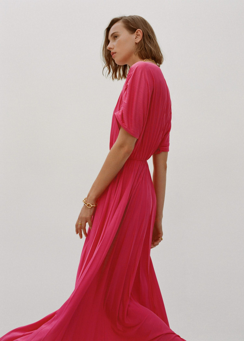 Mali Koopman featured in  the Mango Summery Fete lookbook for Summer 2019