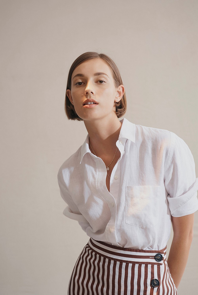 Mali Koopman featured in  the Country Road New Movement lookbook for Fall 2019