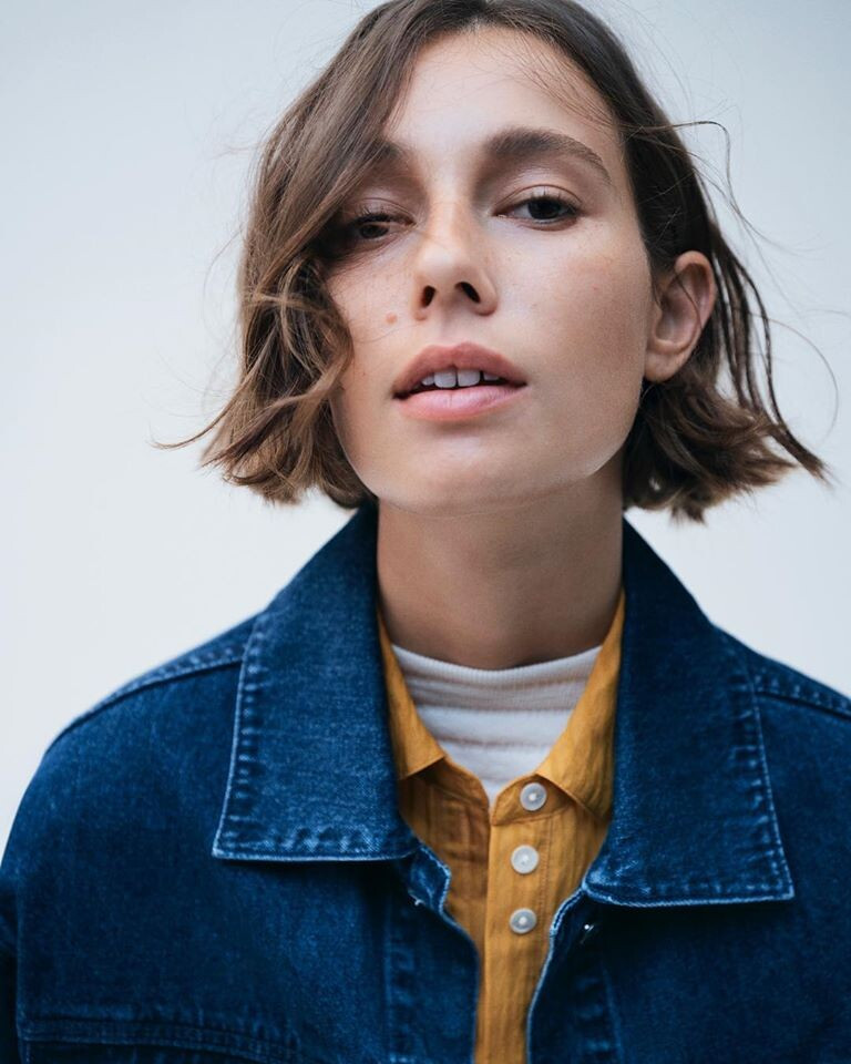 Mali Koopman featured in  the Country Road CR.Denim lookbook for Fall 2019