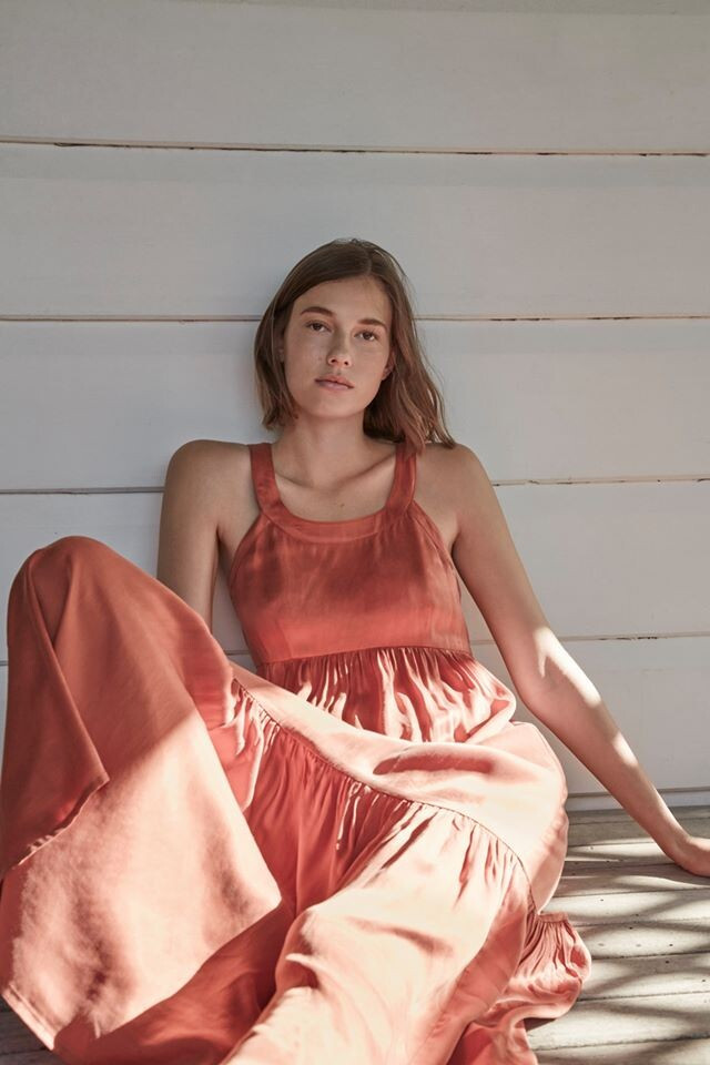 Mali Koopman featured in  the Country Road lookbook for Spring 2019