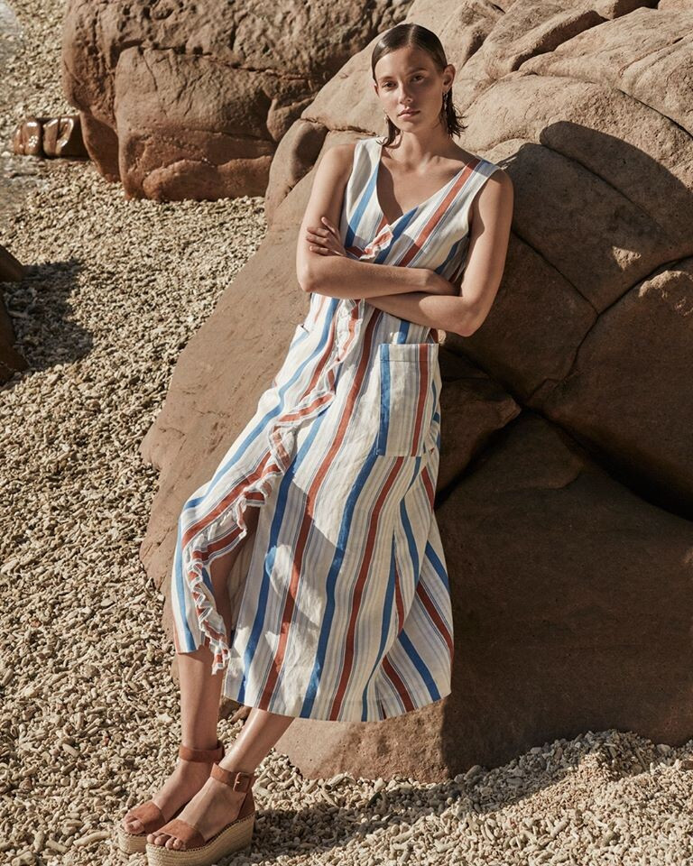 Mali Koopman featured in  the Country Road lookbook for Spring 2019