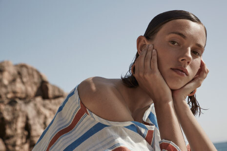 Mali Koopman featured in  the Country Road lookbook for Spring 2019