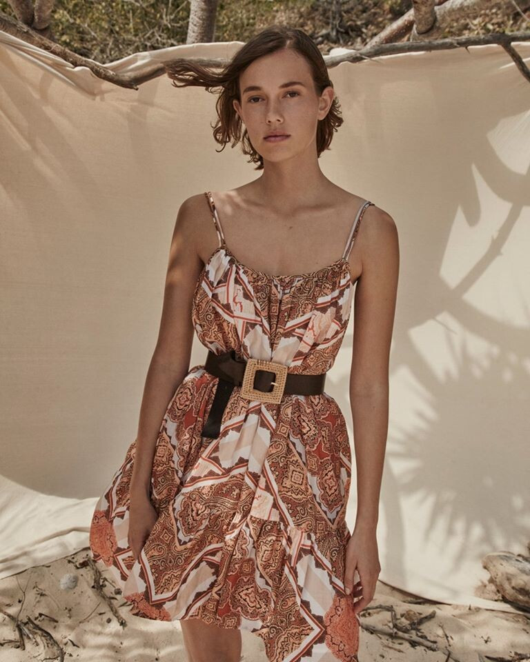 Mali Koopman featured in  the Country Road lookbook for Spring 2019