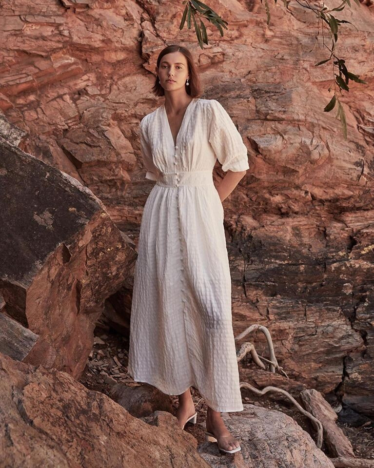 Mali Koopman featured in  the Country Road New Horizon lookbook for Summer 2019