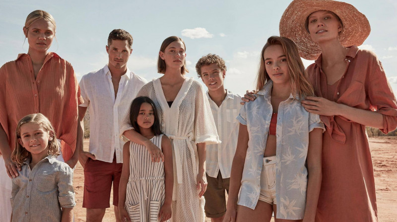 Mali Koopman featured in  the Country Road New Horizon lookbook for Summer 2019