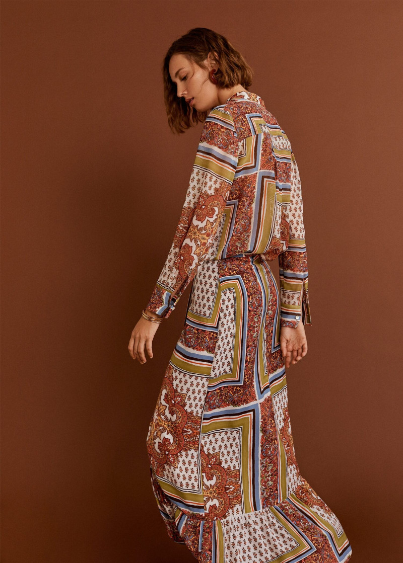 Mali Koopman featured in  the Mango lookbook for Spring 2019