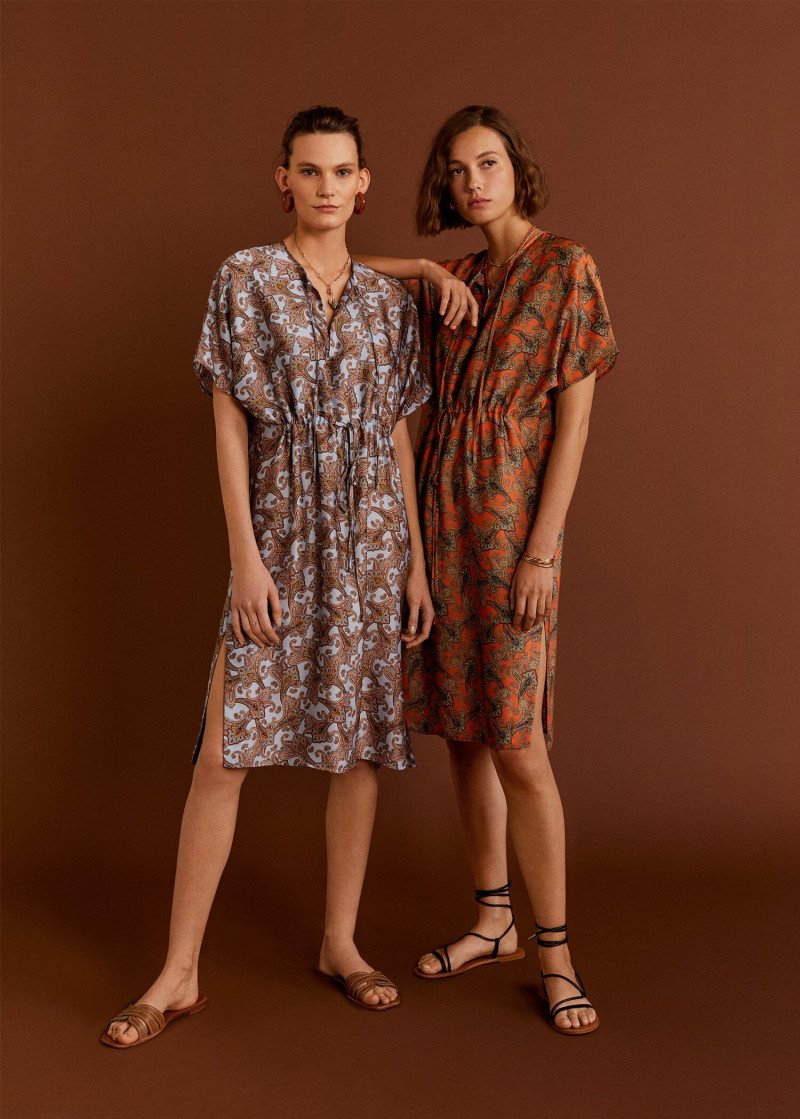 Mali Koopman featured in  the Mango lookbook for Spring 2019