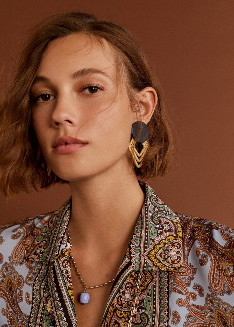 Mali Koopman featured in  the Mango lookbook for Spring 2019