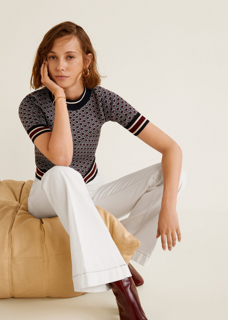 Mali Koopman featured in  the Mango catalogue for Autumn/Winter 2020