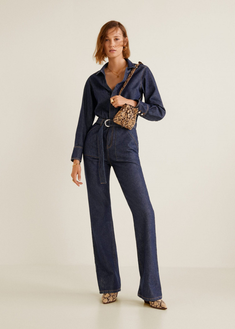 Mali Koopman featured in  the Mango catalogue for Autumn/Winter 2020