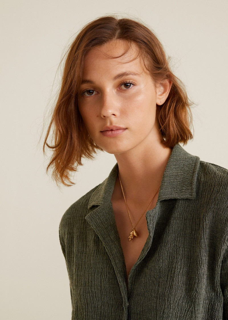 Mali Koopman featured in  the Mango catalogue for Autumn/Winter 2020