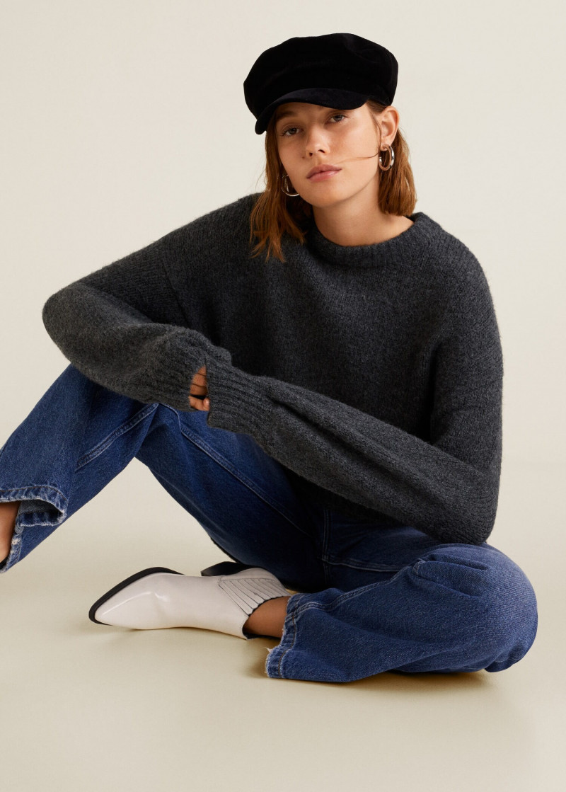 Mali Koopman featured in  the Mango catalogue for Autumn/Winter 2020