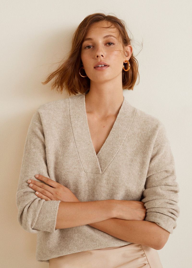 Mali Koopman featured in  the Mango catalogue for Autumn/Winter 2020