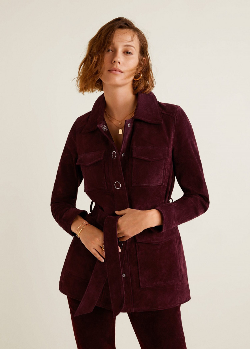 Mali Koopman featured in  the Mango catalogue for Autumn/Winter 2020