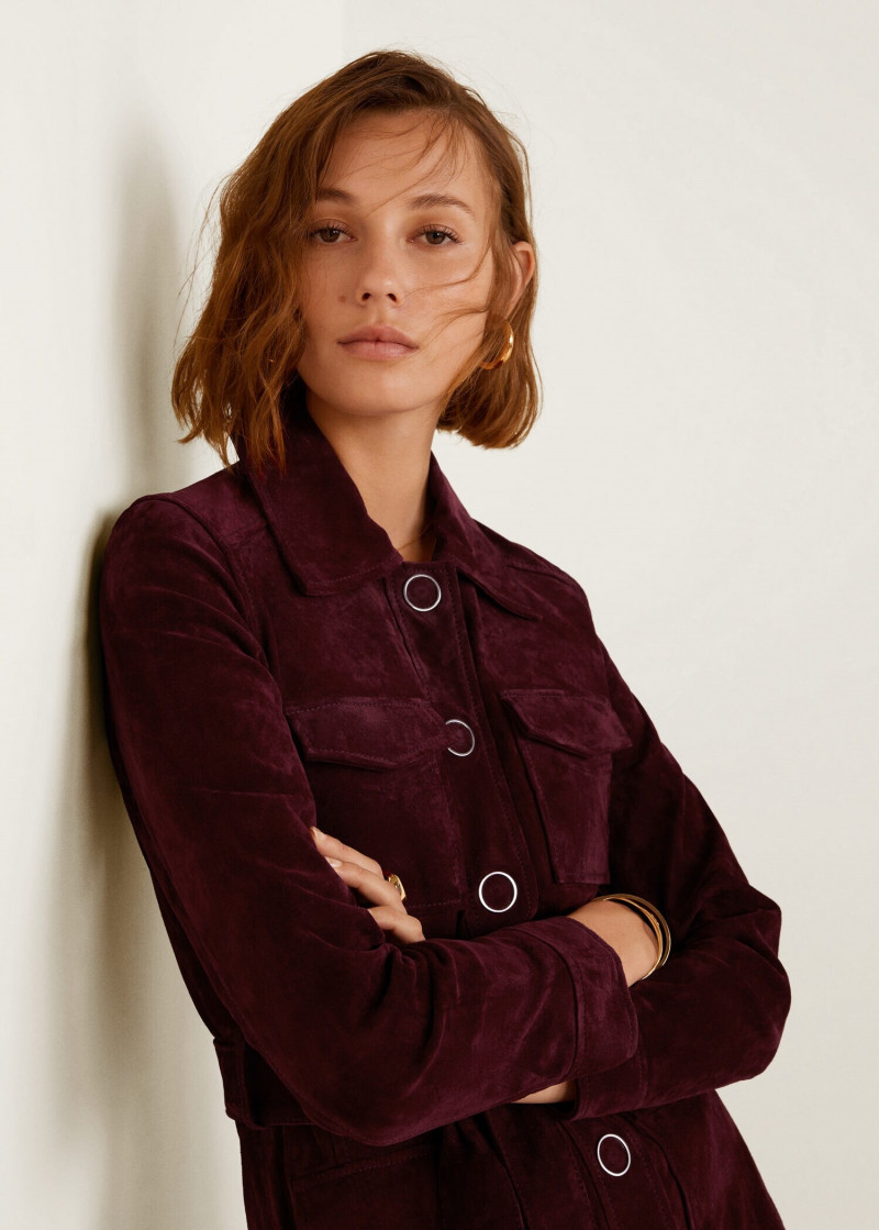 Mali Koopman featured in  the Mango catalogue for Autumn/Winter 2020