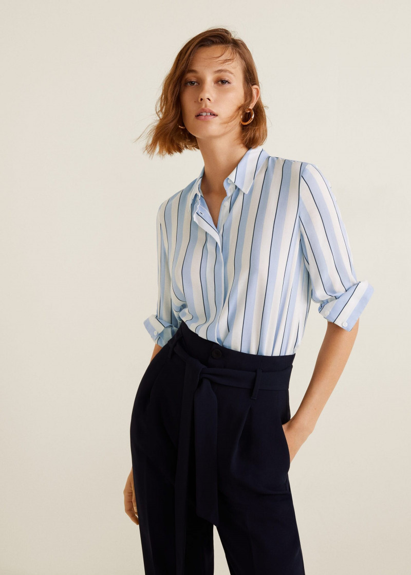 Mali Koopman featured in  the Mango catalogue for Autumn/Winter 2020