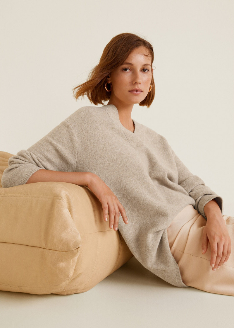 Mali Koopman featured in  the Mango catalogue for Autumn/Winter 2020