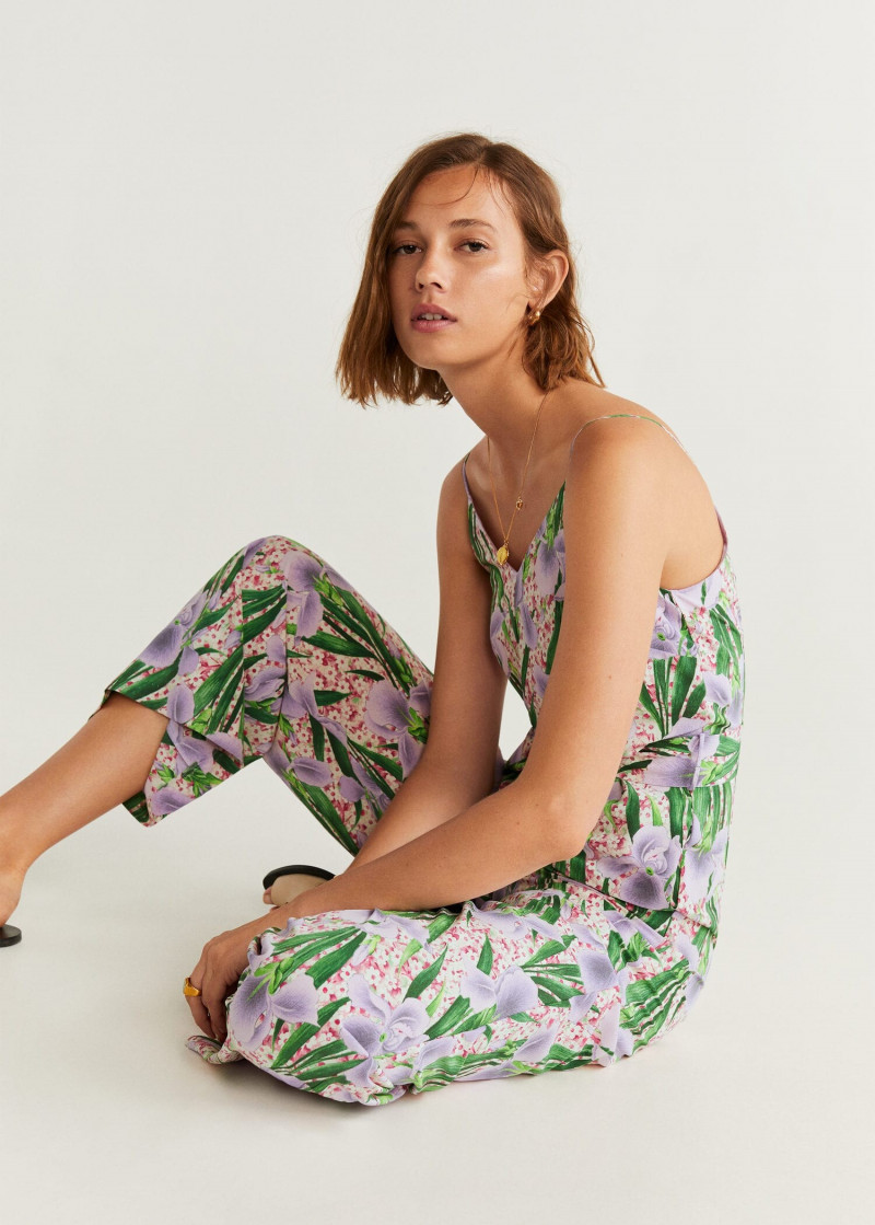 Mali Koopman featured in  the Mango catalogue for Autumn/Winter 2020