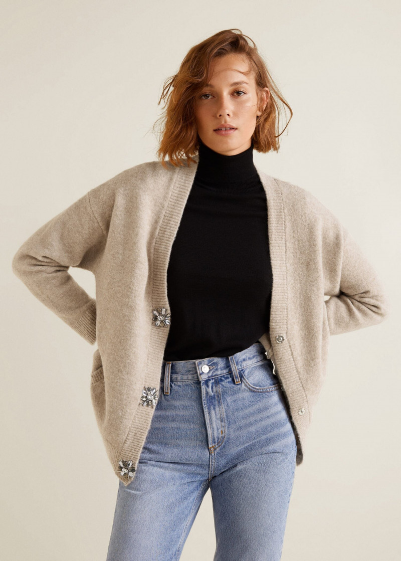 Mali Koopman featured in  the Mango catalogue for Autumn/Winter 2020