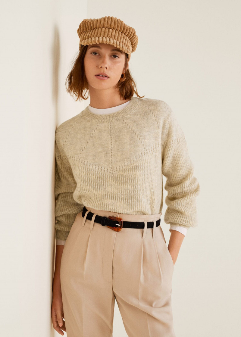 Mali Koopman featured in  the Mango catalogue for Autumn/Winter 2020