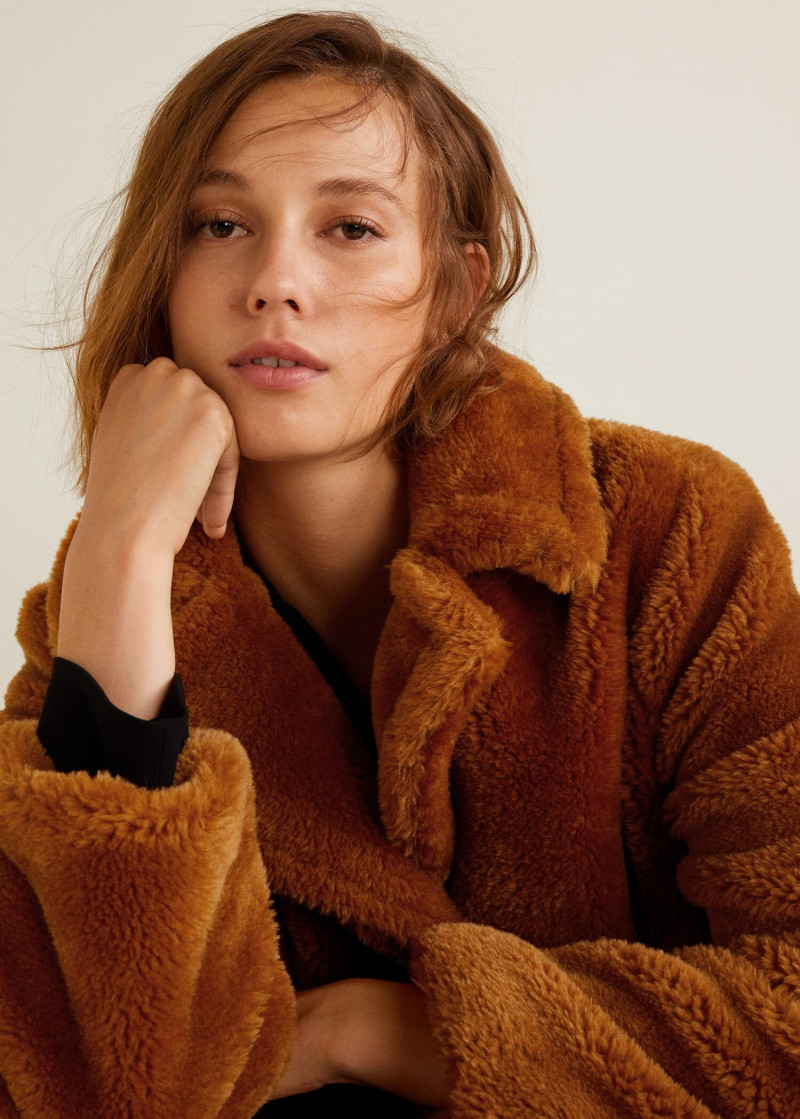 Mali Koopman featured in  the Mango catalogue for Autumn/Winter 2020