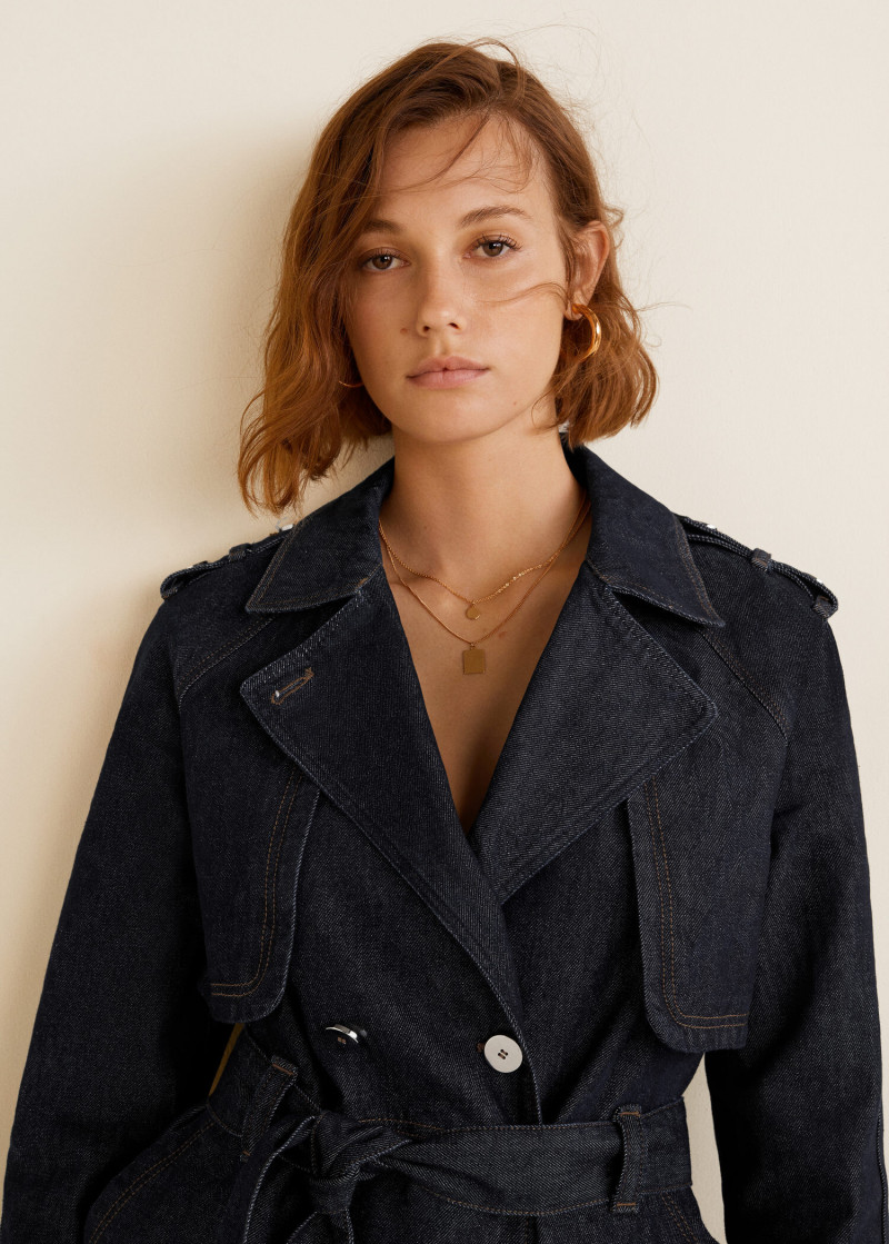 Mali Koopman featured in  the Mango catalogue for Autumn/Winter 2020