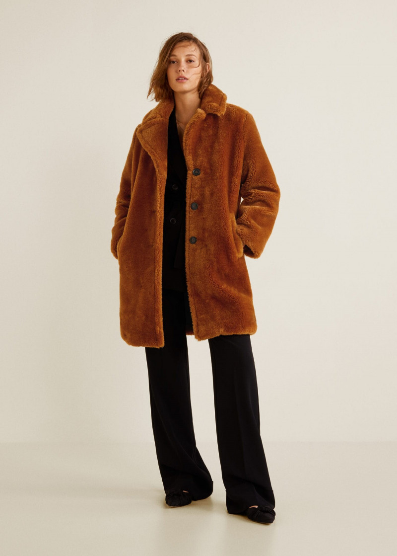 Mali Koopman featured in  the Mango catalogue for Autumn/Winter 2020