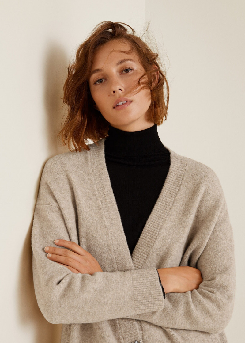 Mali Koopman featured in  the Mango catalogue for Autumn/Winter 2020