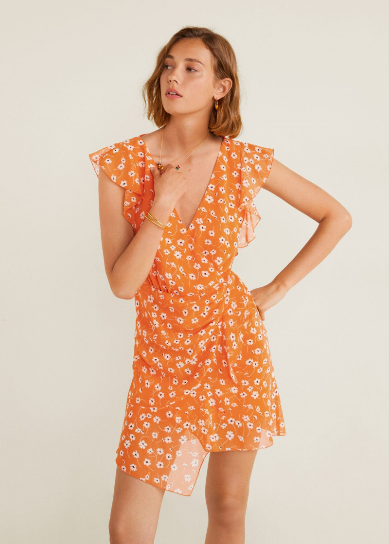 Mali Koopman featured in  the Mango catalogue for Autumn/Winter 2020