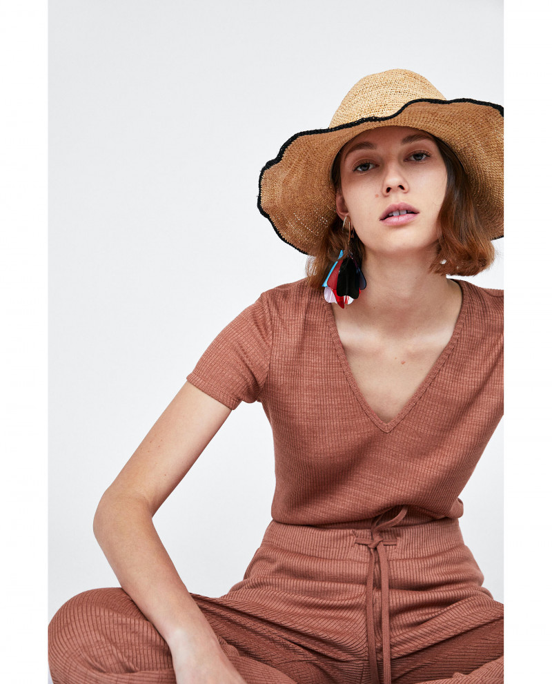 Mali Koopman featured in  the Zara catalogue for Autumn/Winter 2020