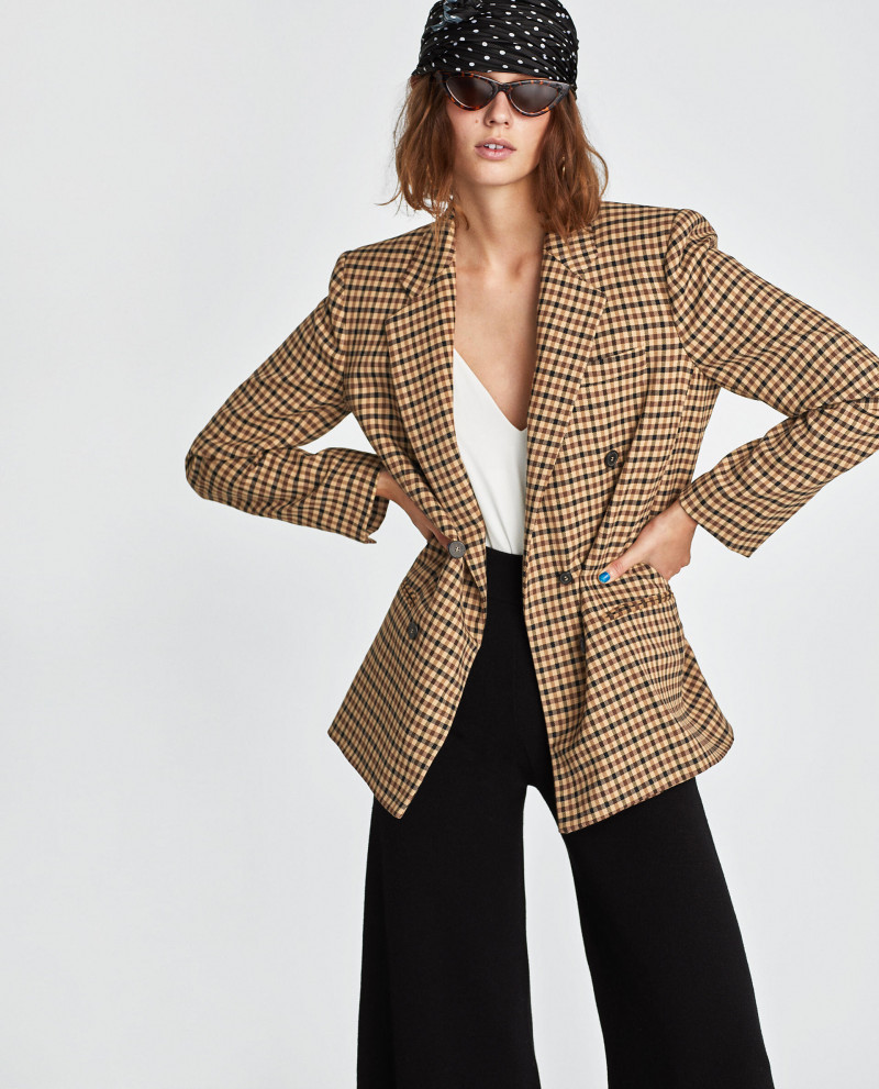 Mali Koopman featured in  the Zara catalogue for Autumn/Winter 2020