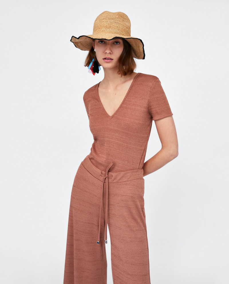 Mali Koopman featured in  the Zara catalogue for Autumn/Winter 2020