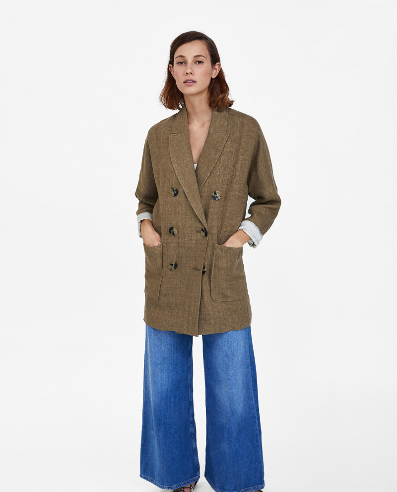 Mali Koopman featured in  the Zara catalogue for Autumn/Winter 2020