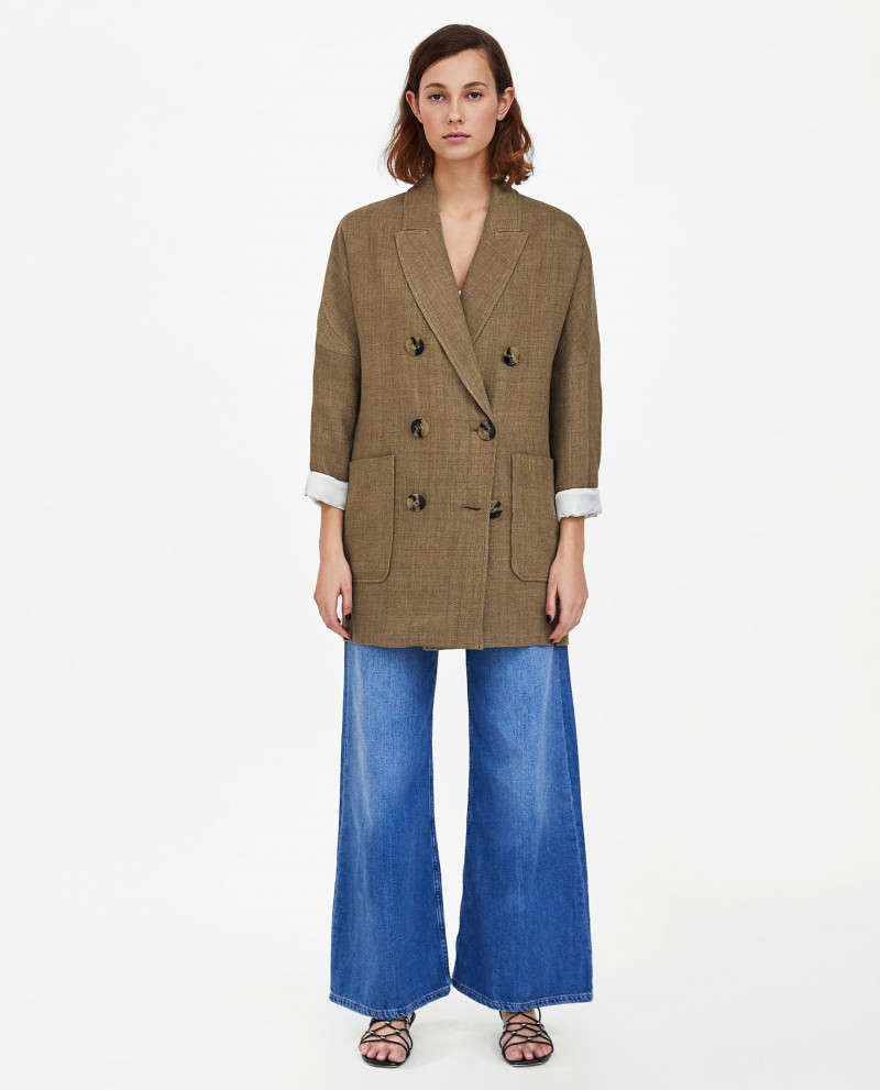 Mali Koopman featured in  the Zara catalogue for Autumn/Winter 2020