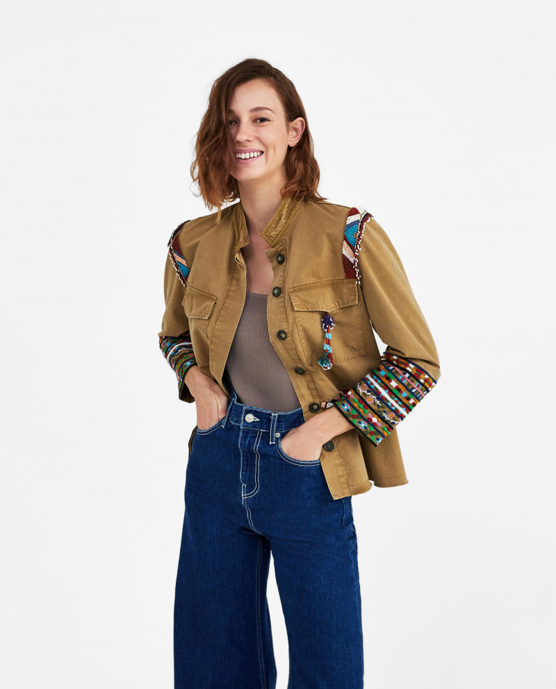 Mali Koopman featured in  the Zara catalogue for Autumn/Winter 2020